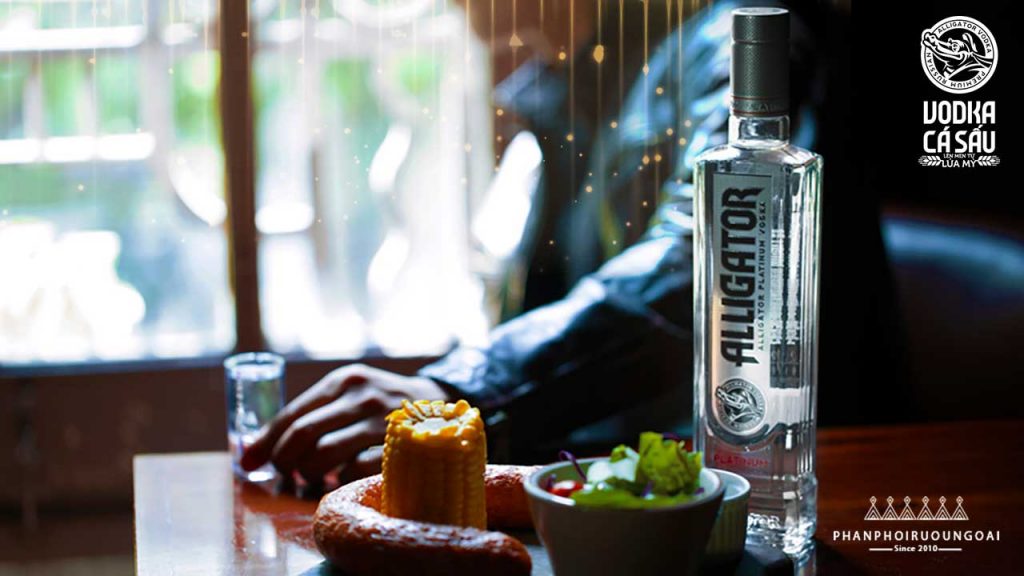 Sang trọng lịch lãm với Rượu Vodka Cá Sấu