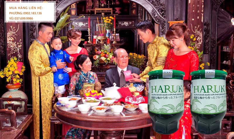 Rượu Mở Nhật Haruka có thể trở thành món quà biếu tuyệt vời cho tết nguyên đán 2020 