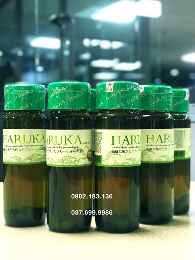 Ảnh chụp rượu Mơ Haruka 750 ml cung cấp đến người tiêu dùng 