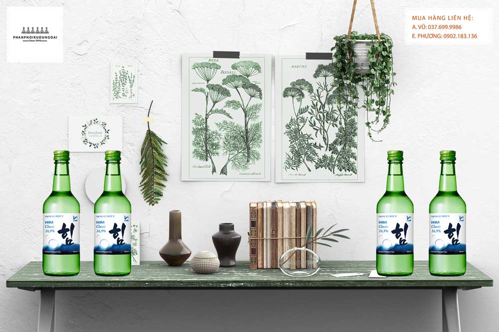 Rượu Soju HIM Classic truyền thống Ảnh Rượu Soju HIM Classic truyền thống