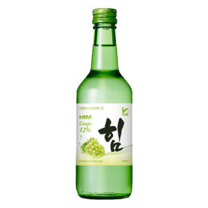 Rượu Soju HIM Grape với hương vị nho xanh